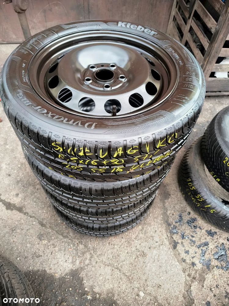 5x112 FELGI Stalowe Stal 16 Koła Letnie Lato VW 1K0 GOLF 5 6 7 V VII VI TOURAN CADDY JETTA PASSAT SEAT LEON TOLEDO ALTEA EXEO SKODA OCTAVIA 2 3 SUPERB AUDI A3 8P 8V A4 B7 B5 B6 A6 C5 Legnica ALU-RAD 205/55 5mm - 2