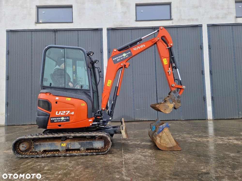 Kubota U 27-4 jak JCB CAT WACKER R418 - 3