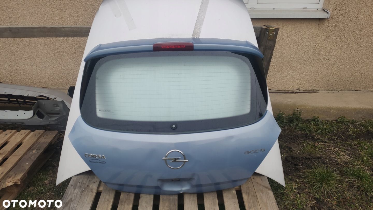 KLAPA SZYBA TYŁ STOP OPEL CORSA D 3D 06-11 - 1