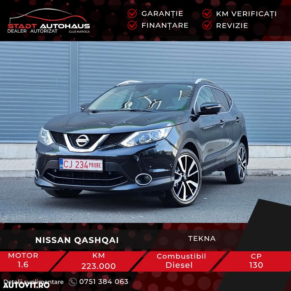 Nissan Qashqai 1.6 dCi DPF tekna - 2