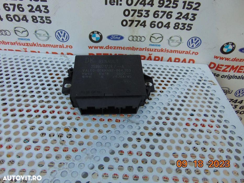 modul senzori parcare renault Scenic 3 Laguna 3 megane 3 modul pdc r - 1