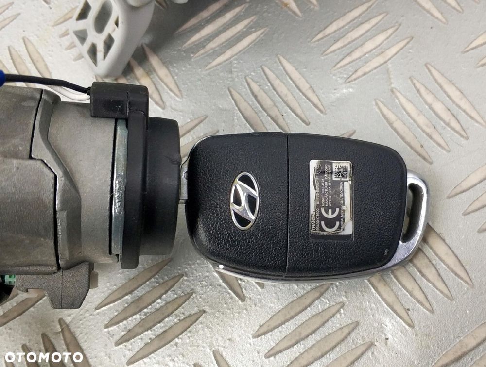 zestaw startowy odpalania komputer kluczyk immo HYUNDAI I20 II 1.4 CRDI - 10