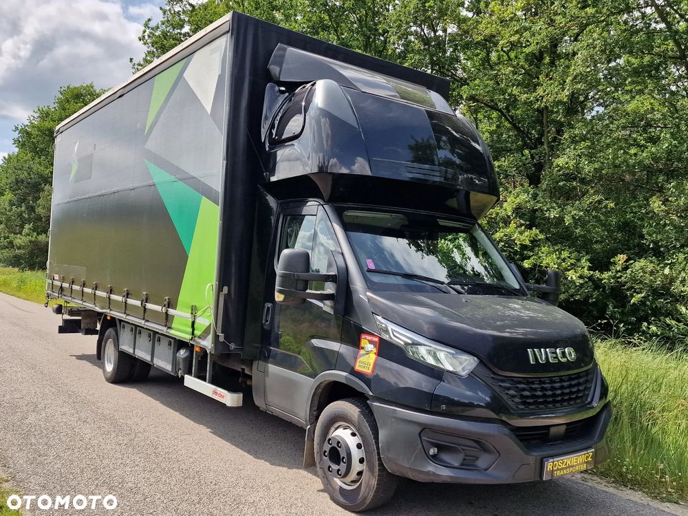 Iveco 70C18, WINDA chowana ,16 EP, SALON PL ,Firanka obustronna + klamry, Bezwypadkowy ,7,2 T , 3.0 , - 12