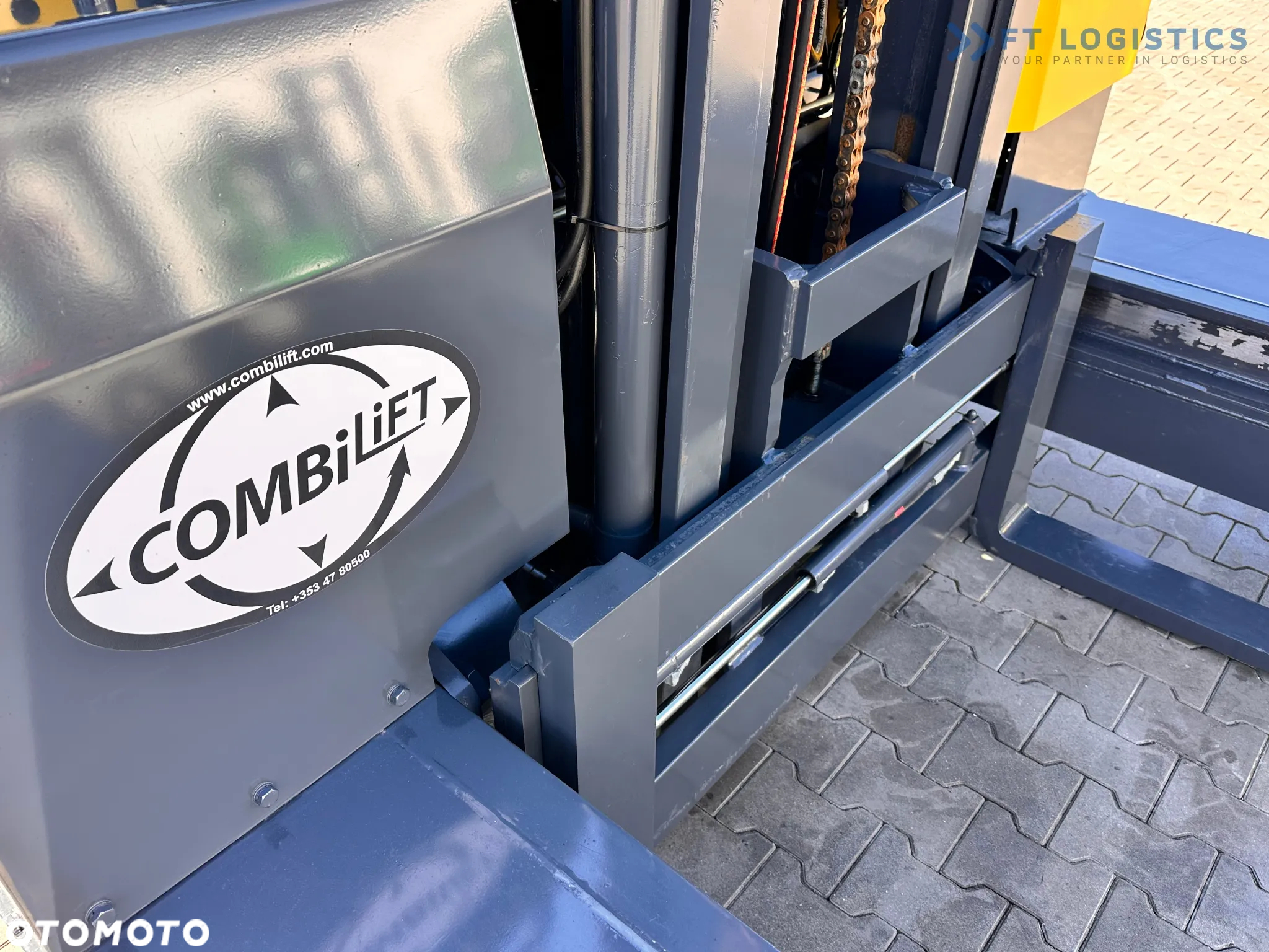 Combilift C4000 / LPG / DUPLEX / 4100MM / WAGA / PRZESÓW WIDEŁ / JAK NOWY - 40