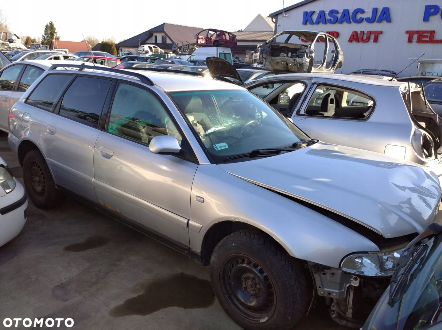 AUDI A4 B5 8D5 KOMBI AVANT LIFT 99- KLAPA BAGAŻNIKA SZYBA TYŁ TYLNA LY7W - 10