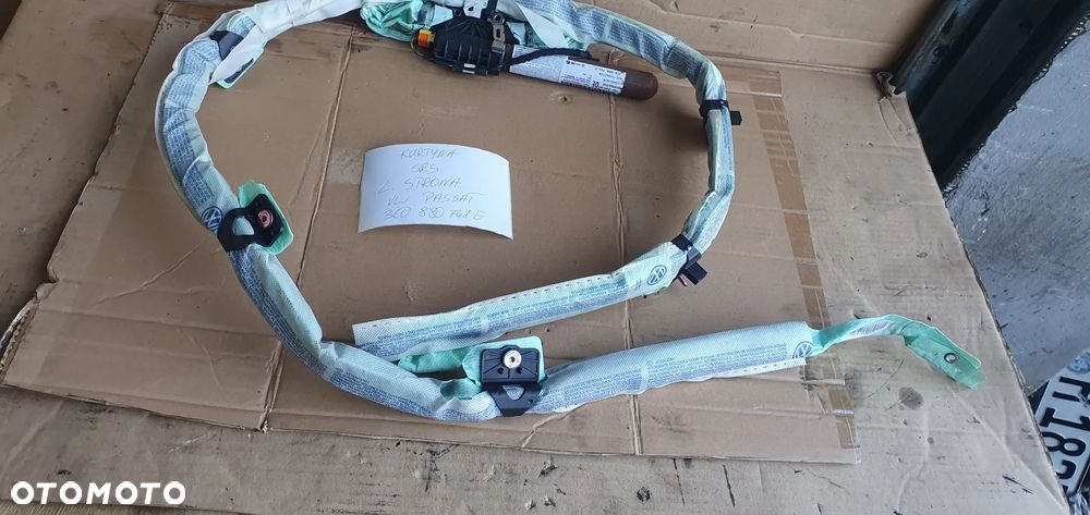 Kurtyna Airbag poduszka lewa VW Passat B6 3C0880741E - 7