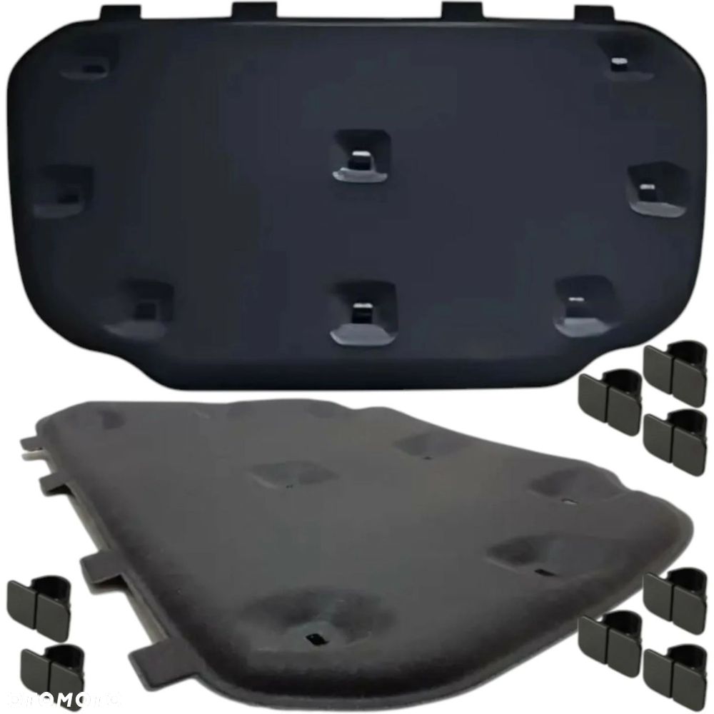 VOLVO XC60 II 17+ NOWE WYGŁUSZENIE PODBITKA POKRYWY MASKI 32347591 SPINKI - 1