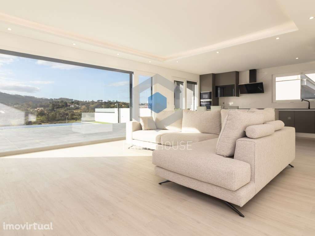 Moradia T3 com piscina infinita nos Jardins de Santiago, Setúbal - Grande imagem: 3/60