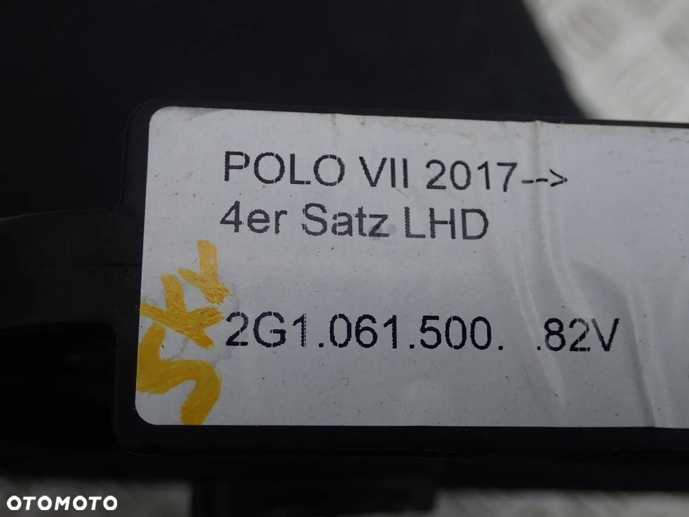 DYWANIKI GUMOWE VW POLO 2G1061500 - 3