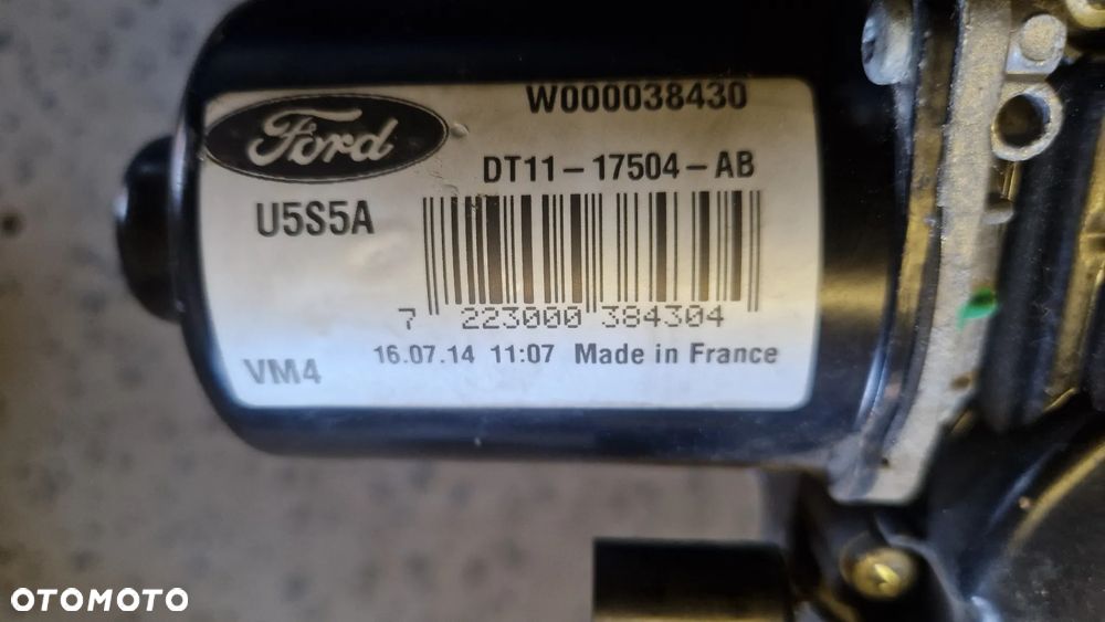 FORD TRANSIT CONNECT II SILNIK WYCIERACZKI LEWY PRZÓD DT11-17504-AB - 3