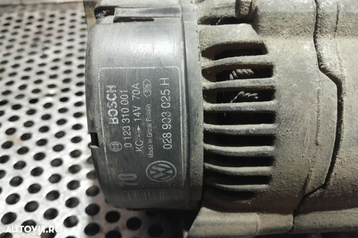 Alternator 028903025H 028903025H Volkswagen VW Golf 3 [1991 - 1998] H - 5