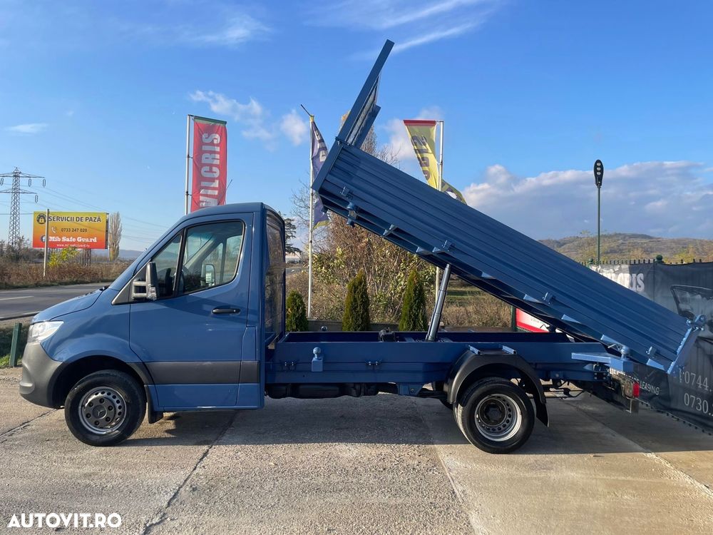 Mercedes-Benz Sprinter BASCULABIL AXA DUBLA SPATE Bena 3.8 m - 4