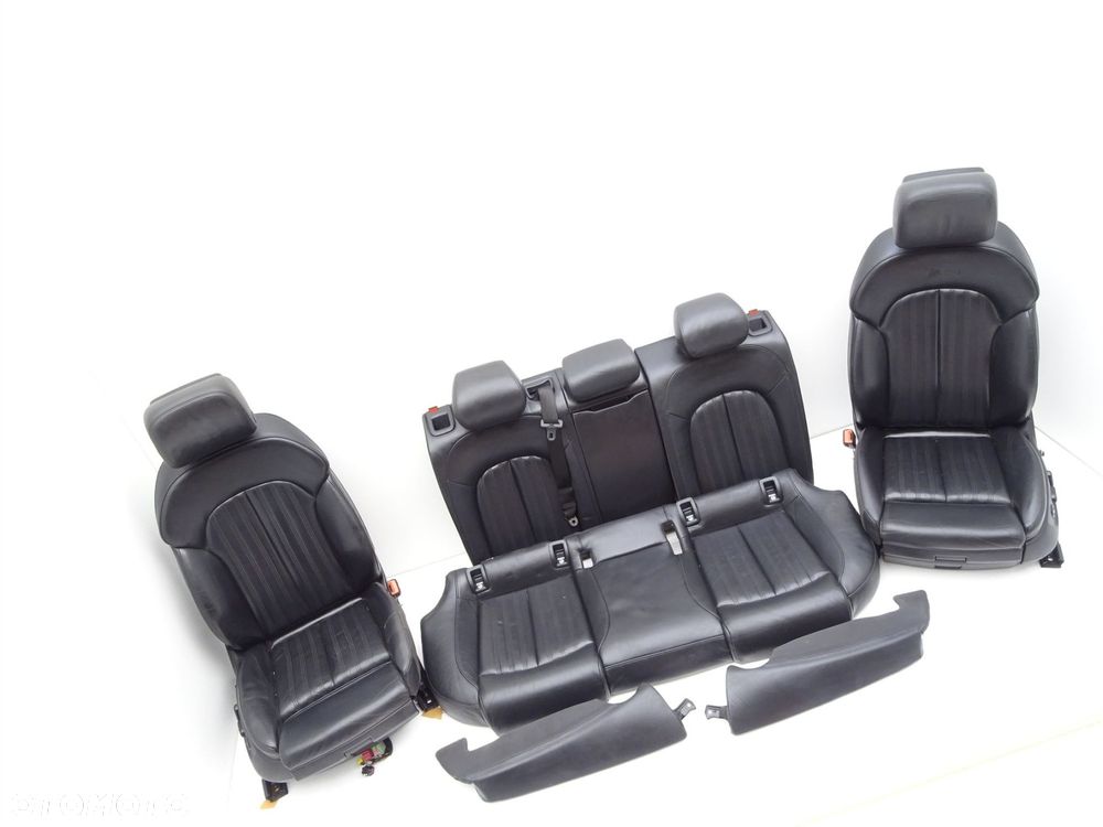 Komplet foteli fotel skóra kanapa tył prawy lewy 8k0881104m audi a7 4g - 3