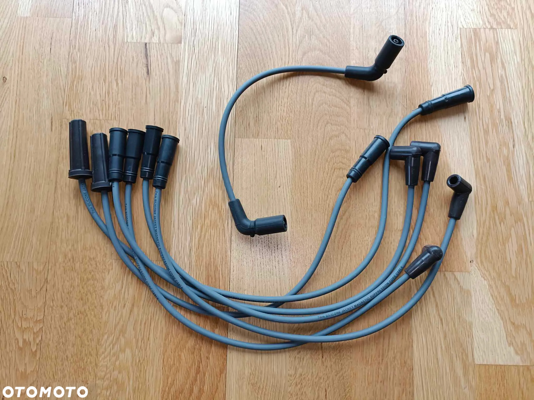 NOWE kable przewody zapłonowe GM 4.3 v6 vortec CHEVROLET chevy GMC blazer astro c1500 k1500 c/k pickup silverado s10 1500 2500 express savana sierra safari van cargo sonoma 4.3L VOLVO PENTA benzyna - 3