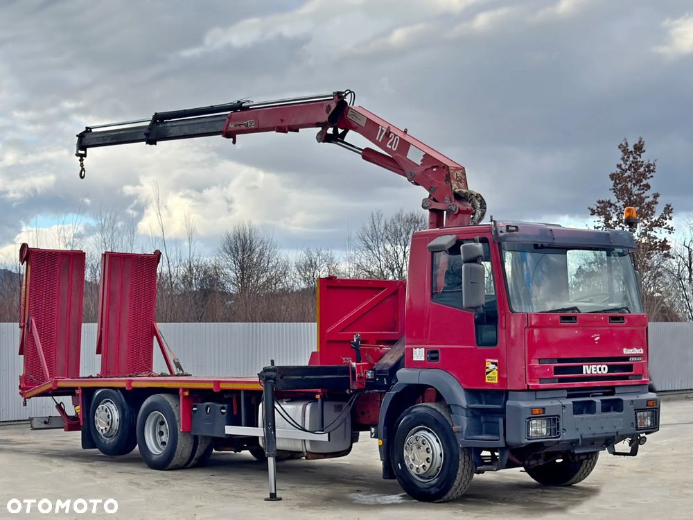 Iveco EUROTEC 260E31 * LAWETA 7,30 m * HMF 1723 K3 (B3) * STAN BDB - 3