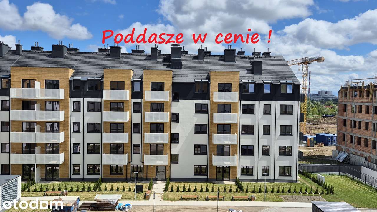 3 lub 4 Pokoje + Duże Poddasze Gratis - Zielona okolica - GOTOWE