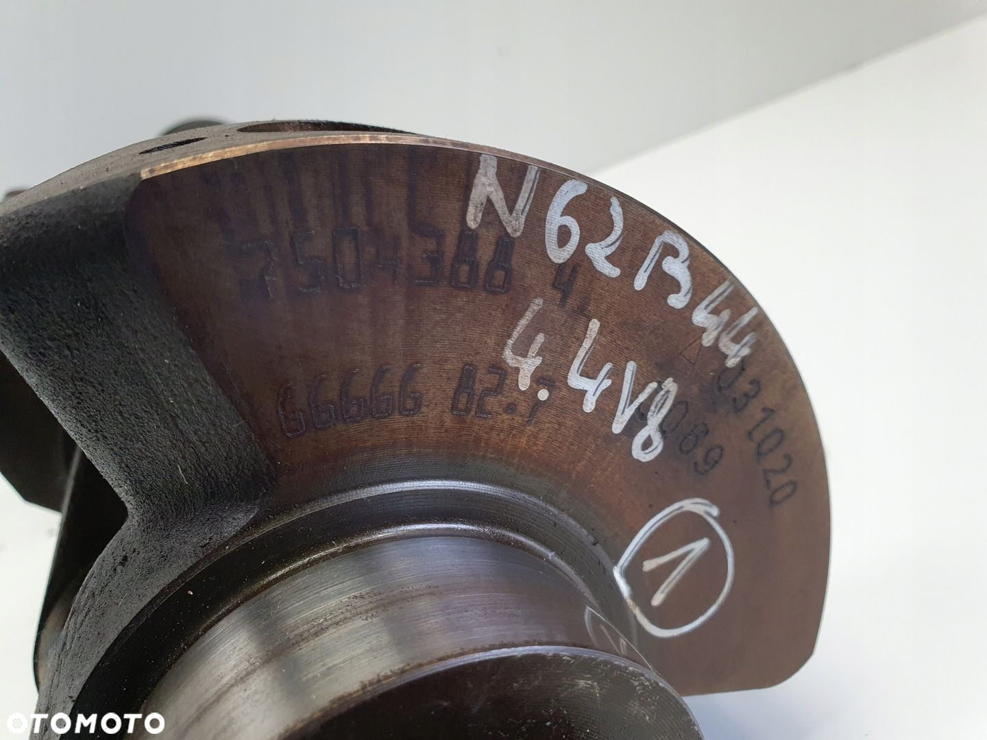 BMW X5 E60 E61 E65 4.4 V8 N62B44 WAŁ KORBOWY 7504389 - 7