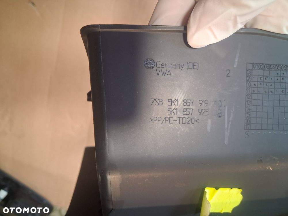 Schowek VW GOLF VI  5K1857919  OE - 3