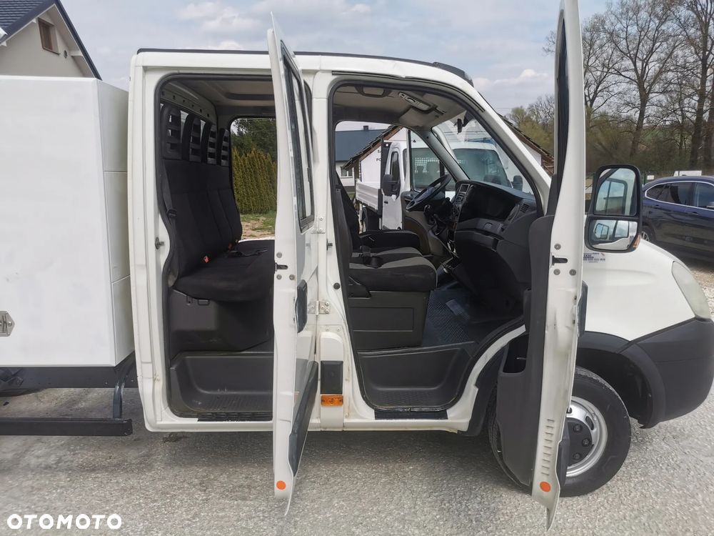 Iveco Daily 35C13 Brygadówka wywrotka Klimatyzacja Dubel hak kiper doka - 10