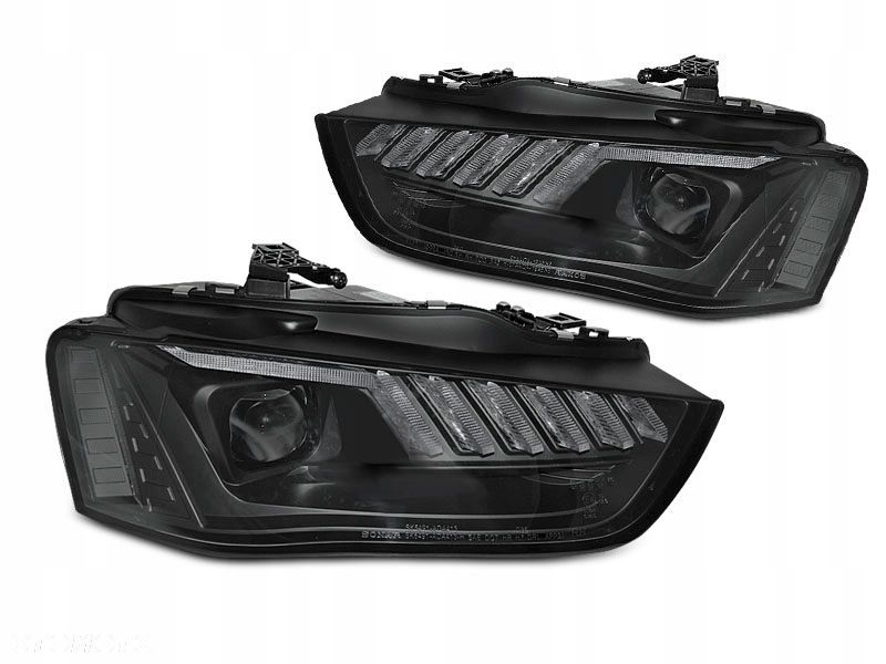 Reflektory Lampy kpl Day line light LED Tuning Audi A4 B8 8k Lift 2011-2016 - 1