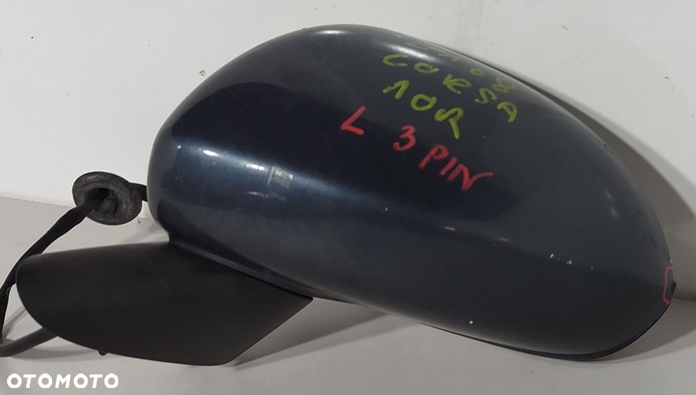 lusterko drzwi lewe OPEL CORSA D 06-11 3 PIN Z168 - 2