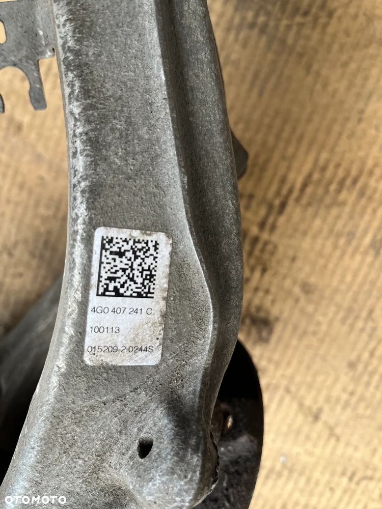 ZWROTNICA AUDI Q5 8R LIFT LEWA PRAWA WAHACZ ZAWIESZENIE KOMPLET 4G0407242 C 4G0407241 C ** - 5