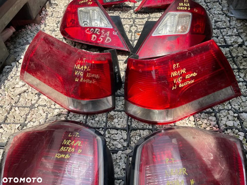 LAMPY TYŁ LEWE PRAWE OPEL LAMPA PRZECIWMGIELNA - 20