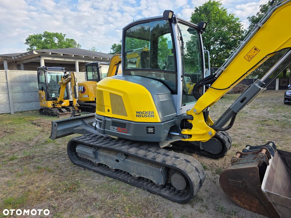 Wacker Neuson EZ50 KLIMA, DŁUGIE RAMIE, NISKI PRZEBIEG, 3 łyżki, super stan! jak CAT 305 / Yanmar Vio50 / Kubota U48 - 5