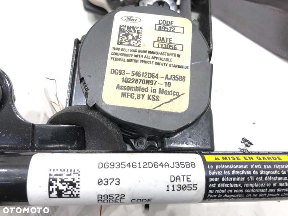 PAS BEZPIECZEŃSTWA PRZÓD PRAWY  FORD MONDEO V sedan (CD) 2012 - 2022 2.0 Hybrid 103 kW [140 KM] - 3