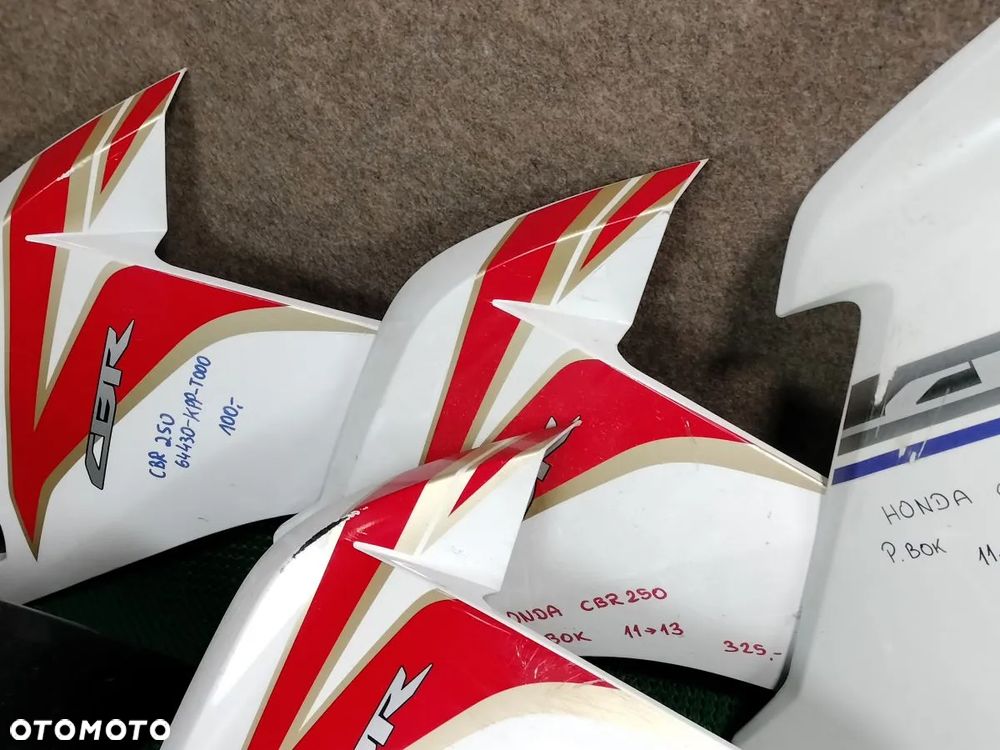 HONDA CBR 08-11r Owiewka Lampa Tłumik Pług - 22
