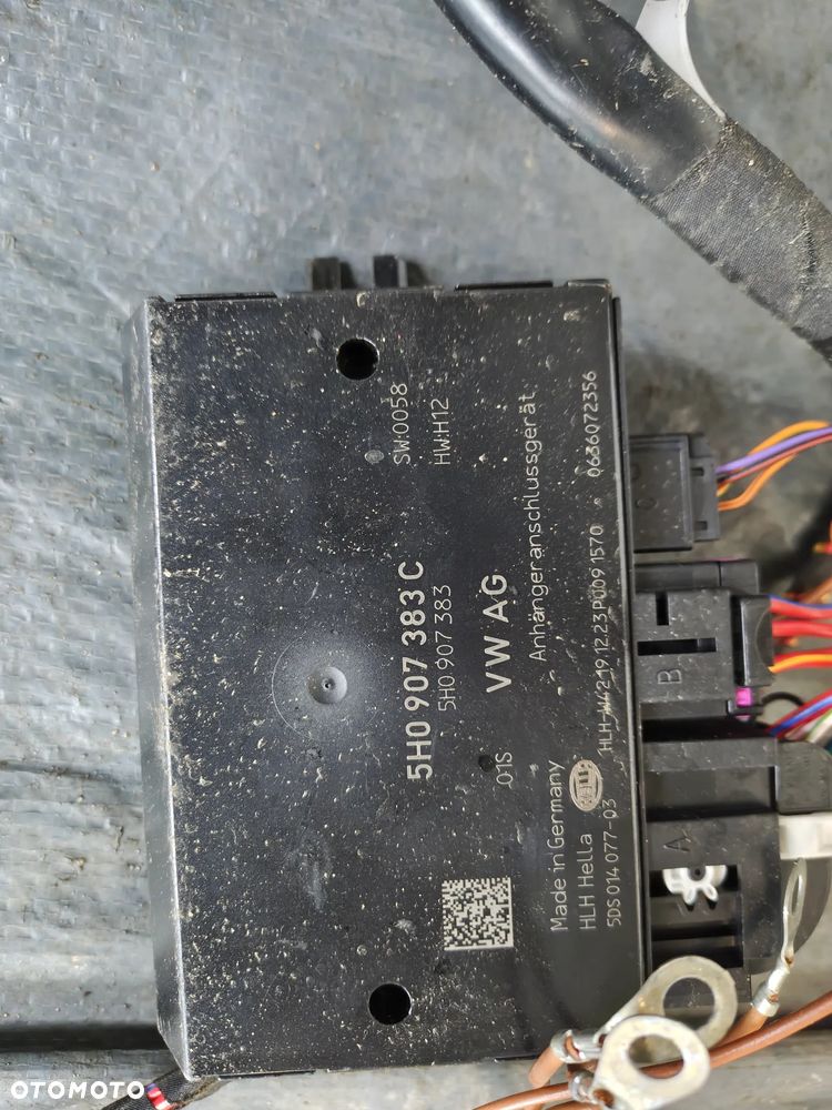 Vw T-ROC belka hak składany moduł komplet 5H0907383C  2GA803881B 2GA092155B - 2