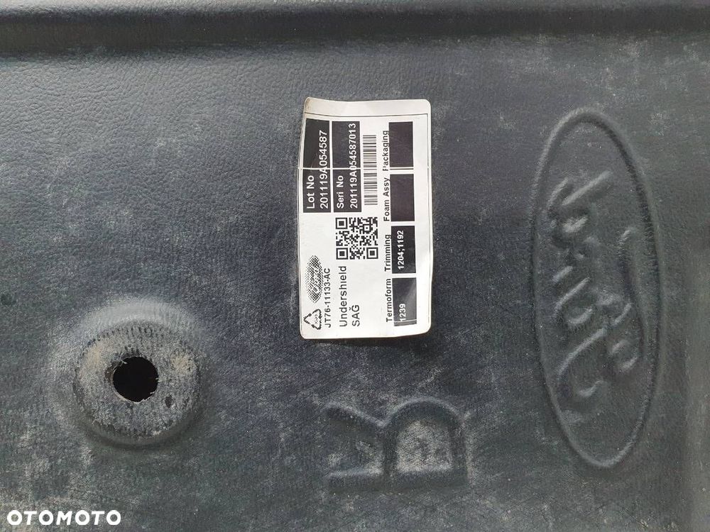 OSŁONA PODWOZIA PODŁOGI PŁYTA PRAWA FORD TOURNEO COURIER B460 JT76-11133-AC - 2