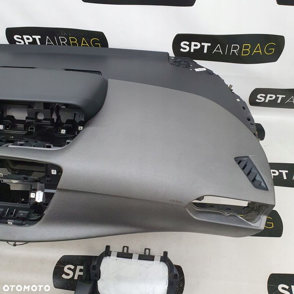 CITROEN C4 PICASSO C4 GRAND PICASSO DESKA ROZDZIELCZA KONSOLA KOKPIT PULPIT PODUSZKI AIRBAG AIR BAG PASY KIT SET - 4