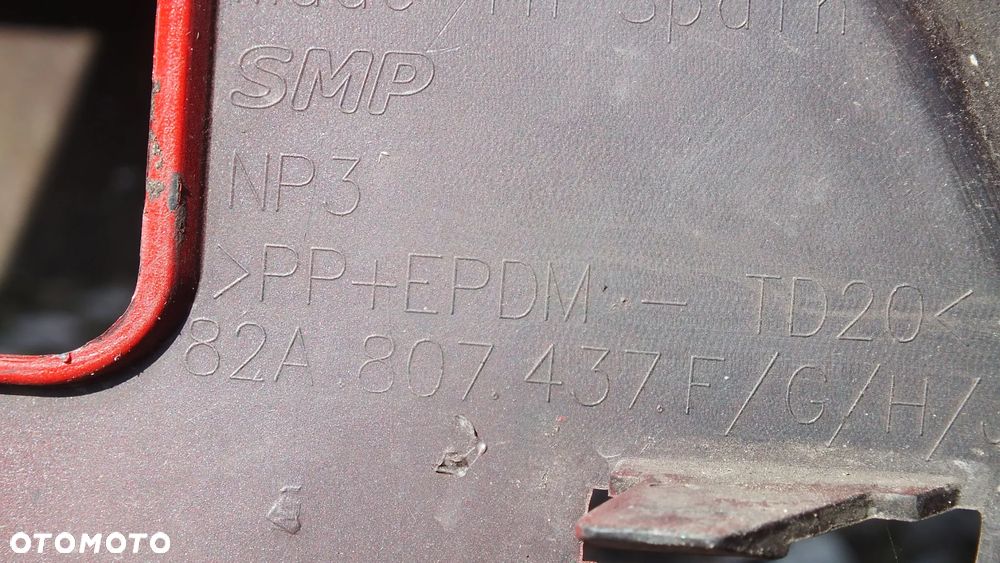 Zderzak przedni Audi A1 82A807437F - 8