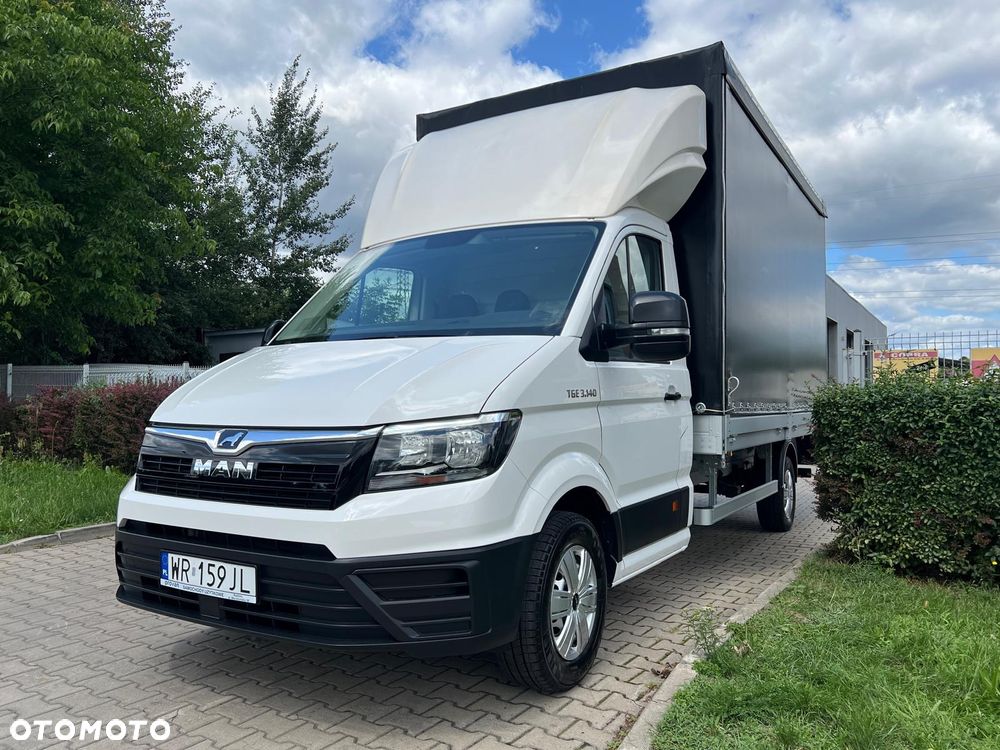 MAN TGE 3.140 2,0 TDI 140KM SKRZYNIA FIRANKA OBUSTRONNA WINDA - 10