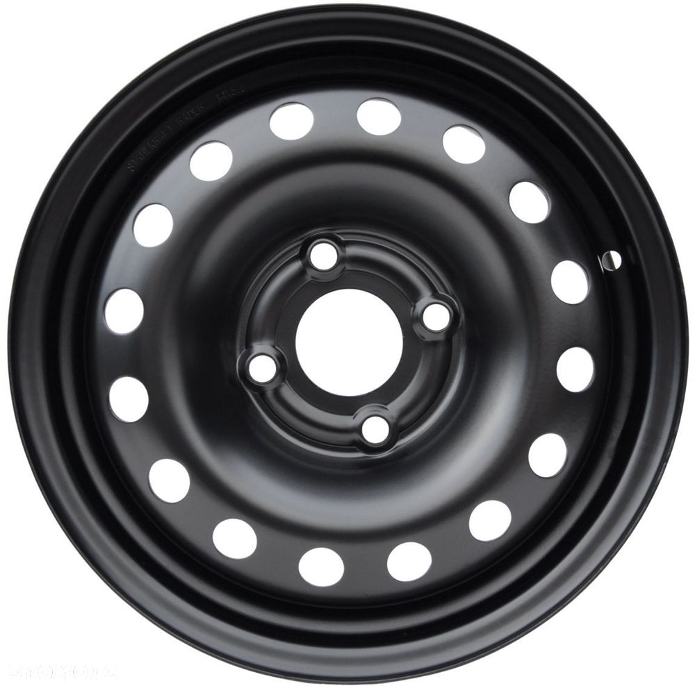 4x NOWE FELGI STALOWE 14 4x108 FORD FIESTA MK5 MK6 MK7 MK8 FOCUS KA - 1