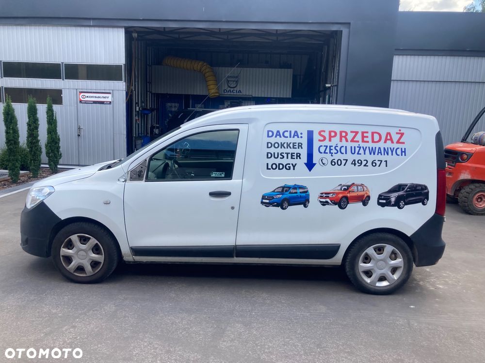 DACIA DOKKER BUDA dupa ĆWIARTKA PAS TYLNY  BŁOTNIK TYLNY DACH podłoga Wwa - 4
