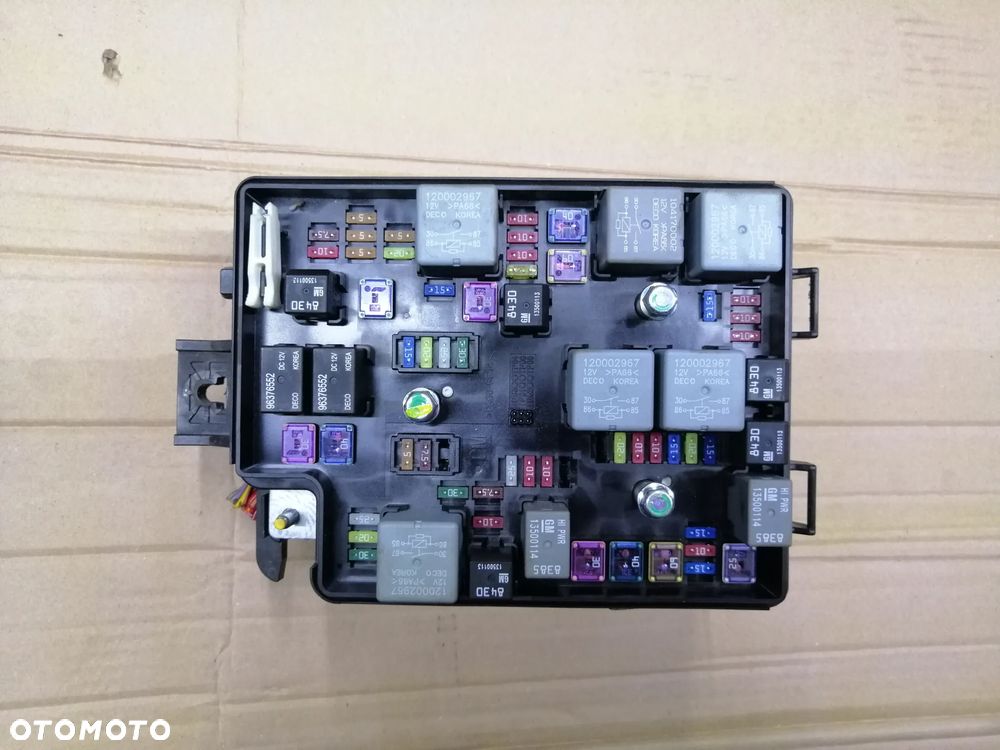 Chevrolet Aveo T300 1.3 Dizel zestaw startowy komputer Bosch 0281018383 immo licznik stacyjka i inne - 18