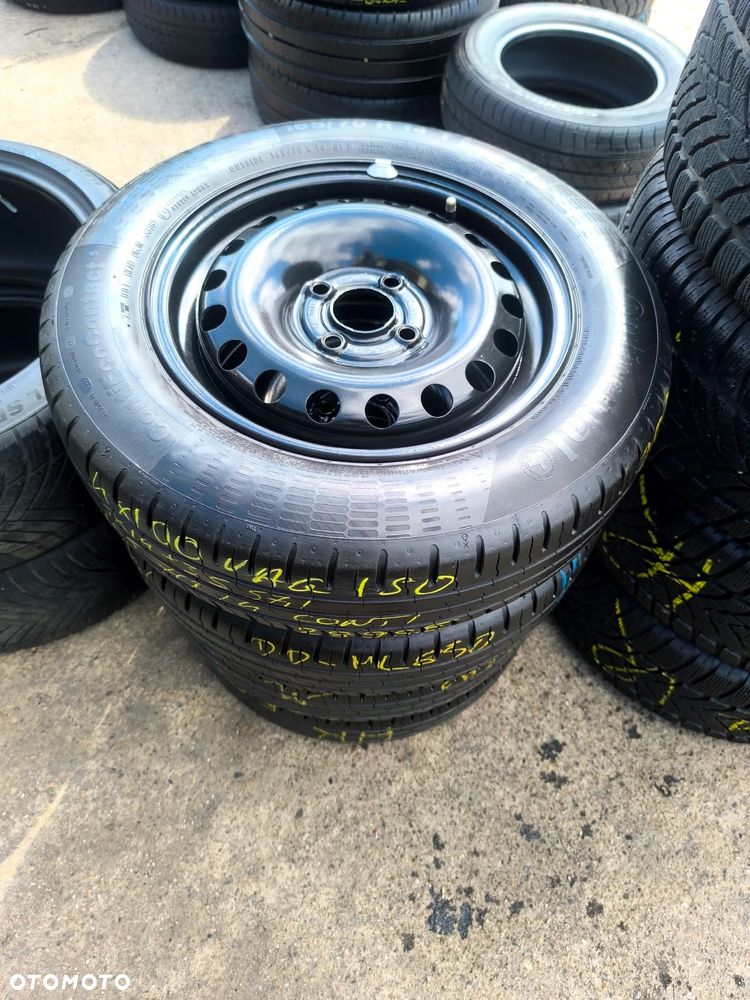 165/70R14 81T Opony Letnie Lato CONTINENTAL ContiEcoContact 5 7mm Legnica ALU-RAD 165/70 - 8