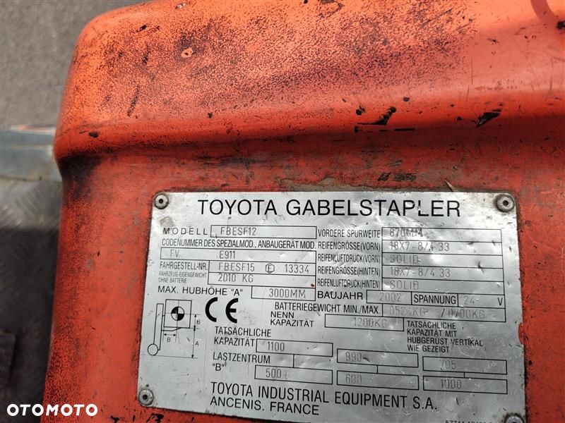 Toyota FBESF12 - 7