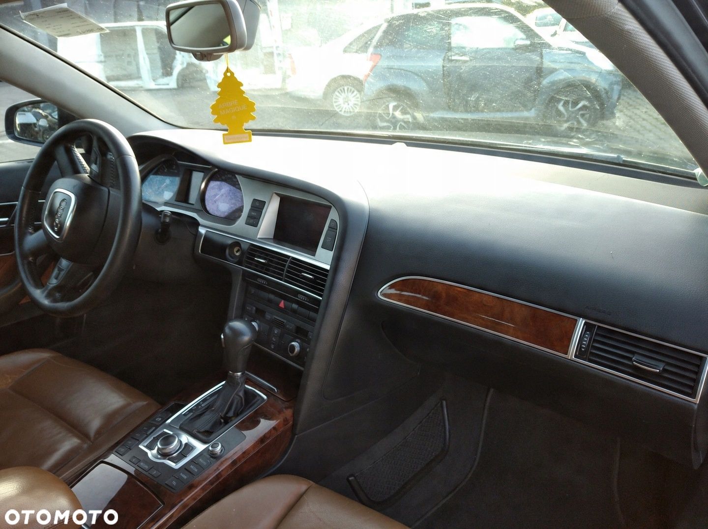 AUDI A6 C6 4F DESKA KONSOLA KOKPIT AIRBAG PODUSZKI ZESTAW PASY NAPINACZE EU - 1