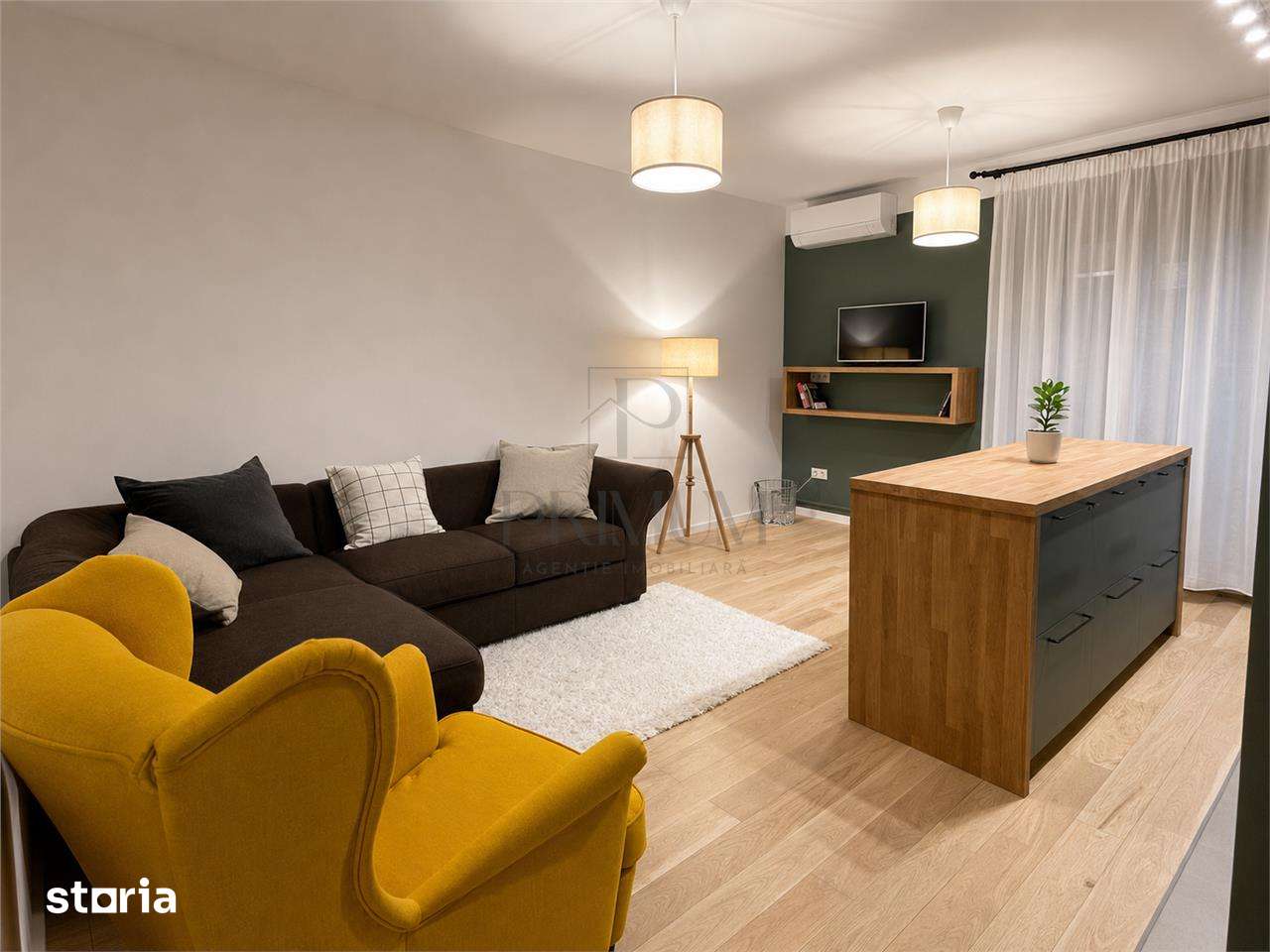 Circumvalatiunii, apartament 2 camere, centrala proprie, lift — fotografia 3