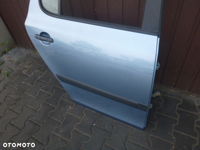 DRZWI PRAWY TYŁ PRAWE TYLNE SKODA FABIA II HB KOMPLETNE KOLOR 9154 07- - 6