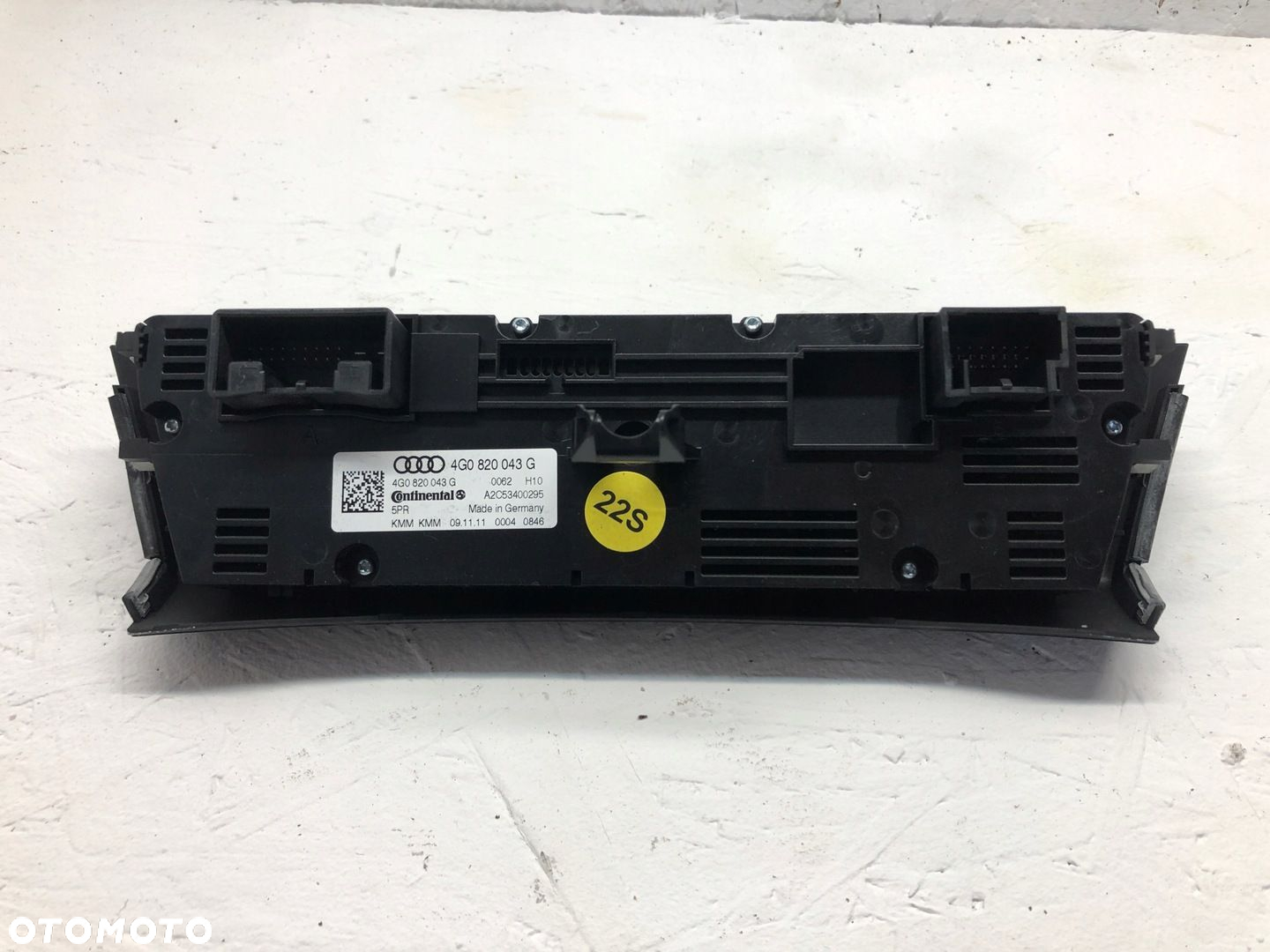 PANEL KLIMATYZACJI 4G0820043G AUDI A6 C7 - 2