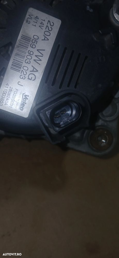 Alternator Porsche Cayenne Vw Touareg 3.0 tdi 220Ah 2012 - 4