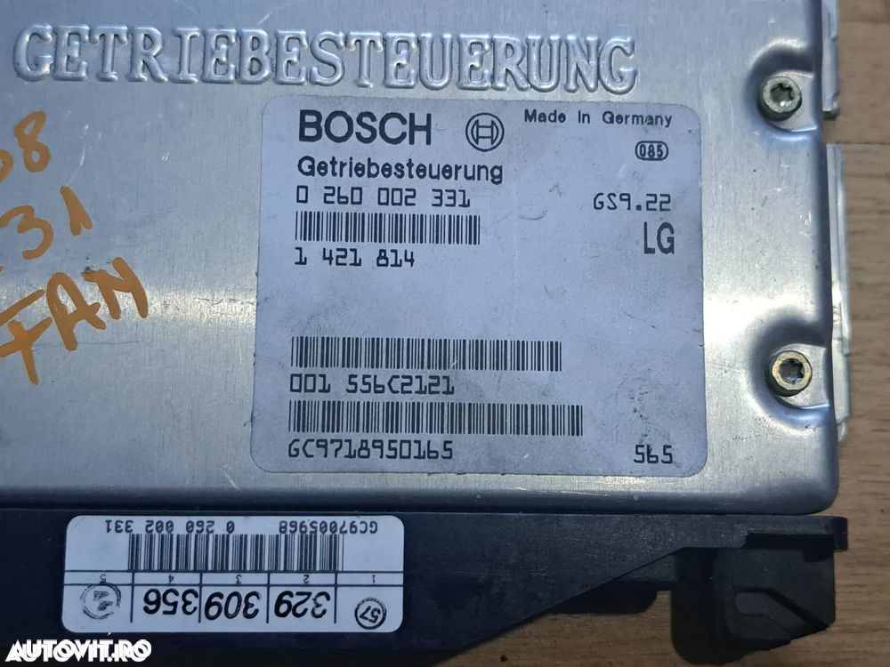 Unitate control ECU calculator cutie viteze automata AGS GS9.22 Original BMW Seria 7 E38 750i 750iL Seria 8 E31 850Ci - 2