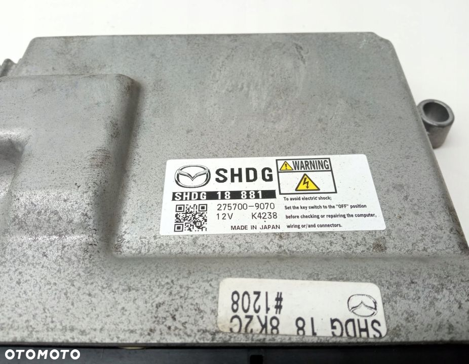 KOMPUTER SILNIKA MAZDA CX-5 II 2.2 D 275700-9070 - 2