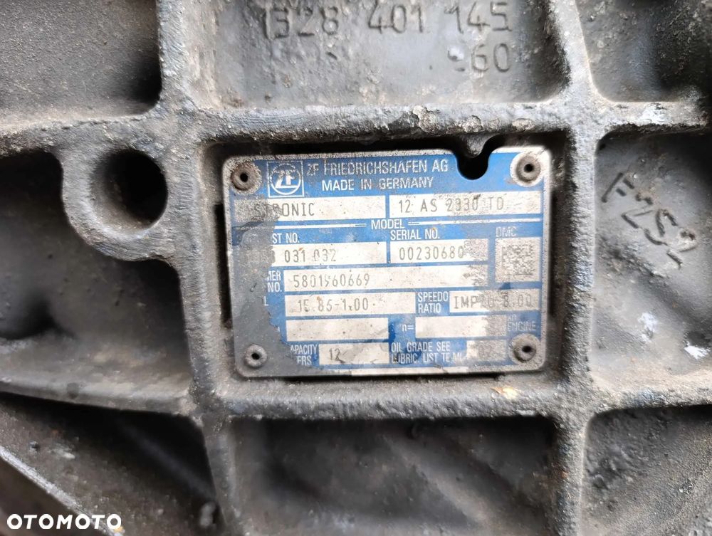 SKRZYNIA BIEGÓW STRALIS EURO 6 ZF 12AS2330TD - 2