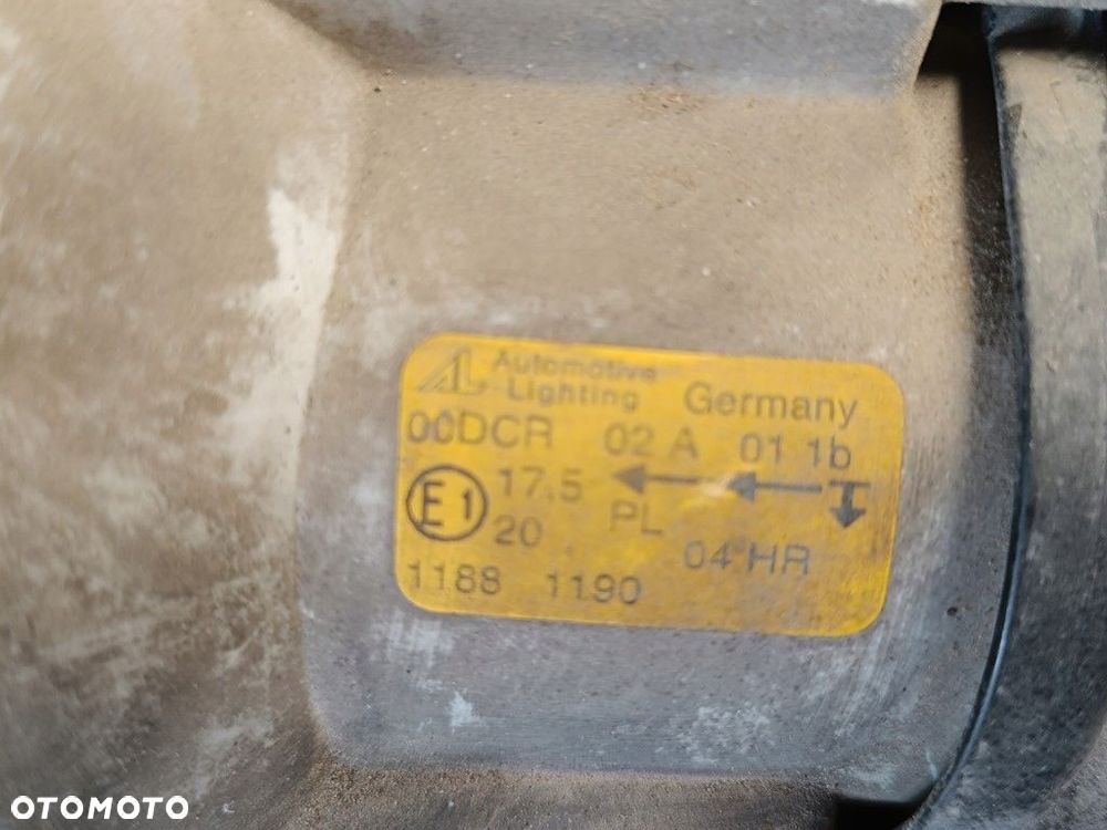 lampa przod reflektor xenon prawy mercedes sl r230 orginal demontaz europa - 7