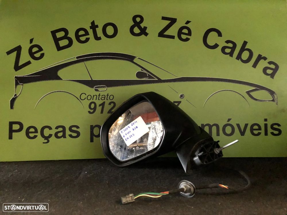 PEUGEOT 3008 I RETROVISOR DIREITO ESQUERDO - ER255 ER256 - 2